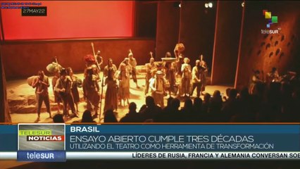 La puesta en escena de Ensayo Abierto revela la vida de víctimas de la miseria en Brasil