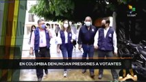 teleSUR Noticias 15:30 28-05: Reportan presiones a electores en Colombia