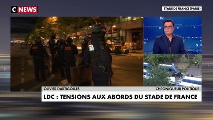 Tensions aux abords du stade de France :«Se retrouver avec ces images de KO, est un échec dans la politique du maintien de l’ordre public et de la sécurité», estime Olivier Dartigolles