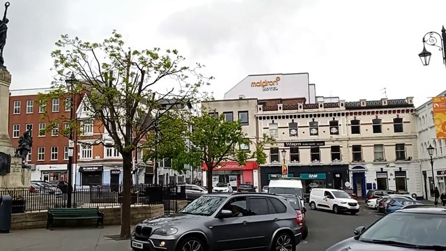 The Diamond and the Cenotaph, Austins Department store, Derry city centre