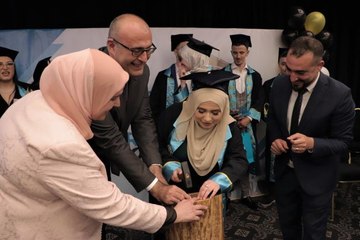 Kosova Uluslararası Maarif Okulları'nda mezuniyet töreni düzenlendi