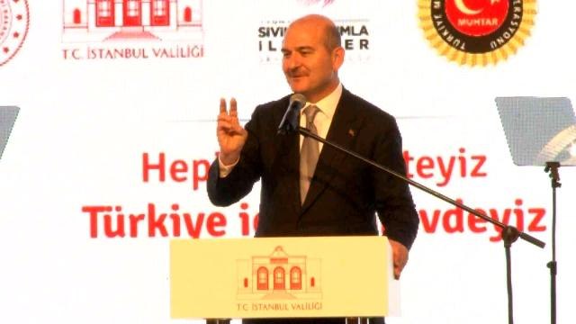 Bakan Soylu: Siz bu ülkenin tek dereceden oyla seçilen yöneticilerisiniz, size güveniyoruz