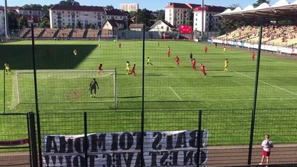 Ambiance pour le Racing Besançon face à Sochaux FC