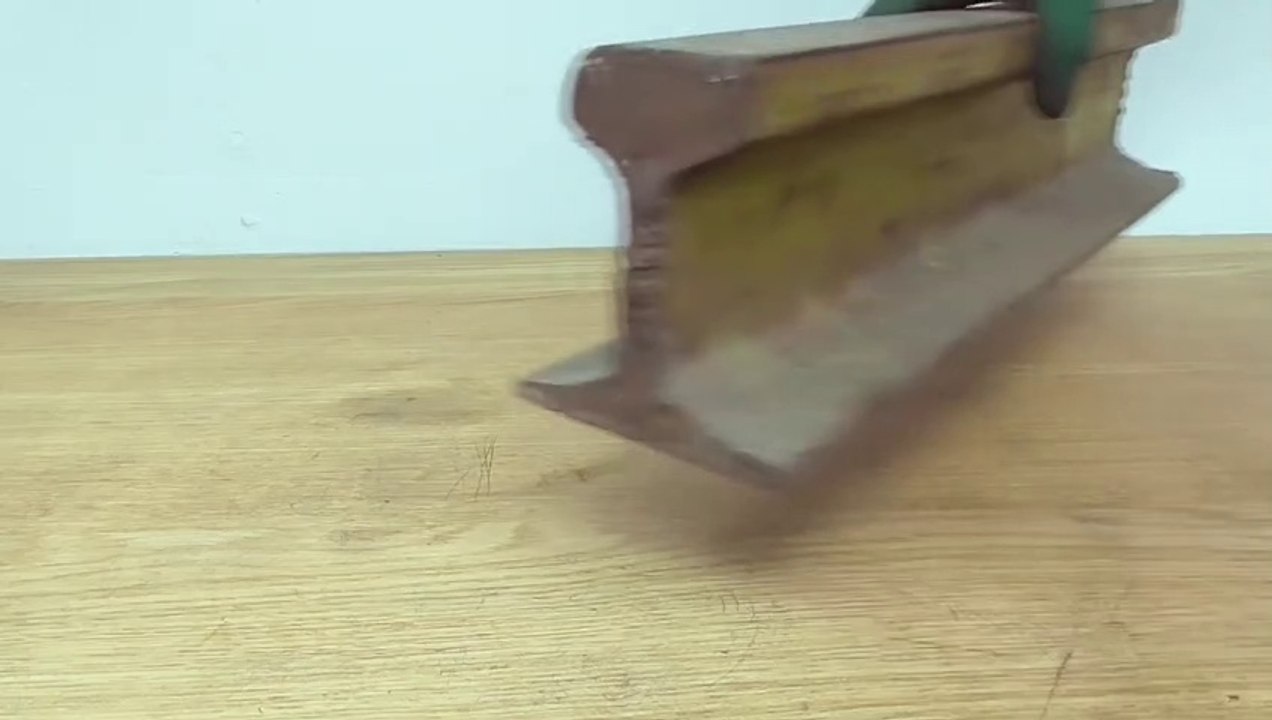 I turn a Railroad Track into an Anvil Simple Ea...