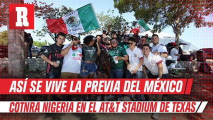 Download Video: Afición disfrutó Final de Champions previo a duelo de la Selección Mexicana vs Nigeria