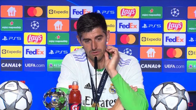 Rueda de prensa de Courtois