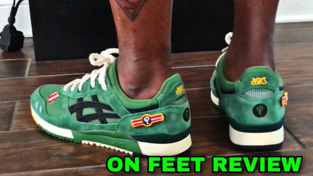 Asics gel lyte iii sneaker politics always ready shoe review on feet