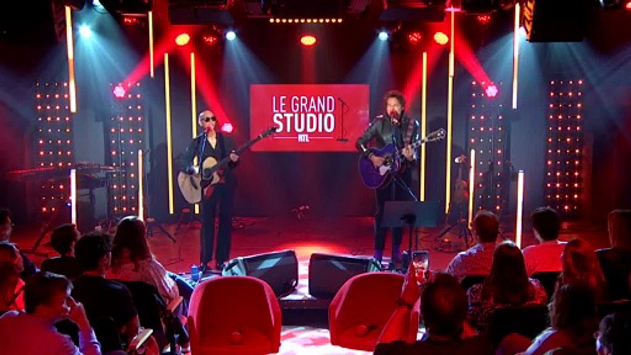 M interprète "Dans ta radio" dans "Le Grand Studio RTL"