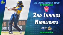 2nd Innings Highlights | Pakistan Women vs Sri Lanka Women | 2nd ODI 2022 | PCB | MA2T