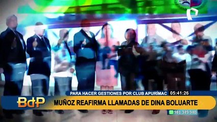 Jorge Muñoz responde al abogado Dina Boluarte