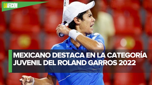 Mexicano Rodrigo Pacheco cayó en cuartos de final de Juniors de Roland Garros