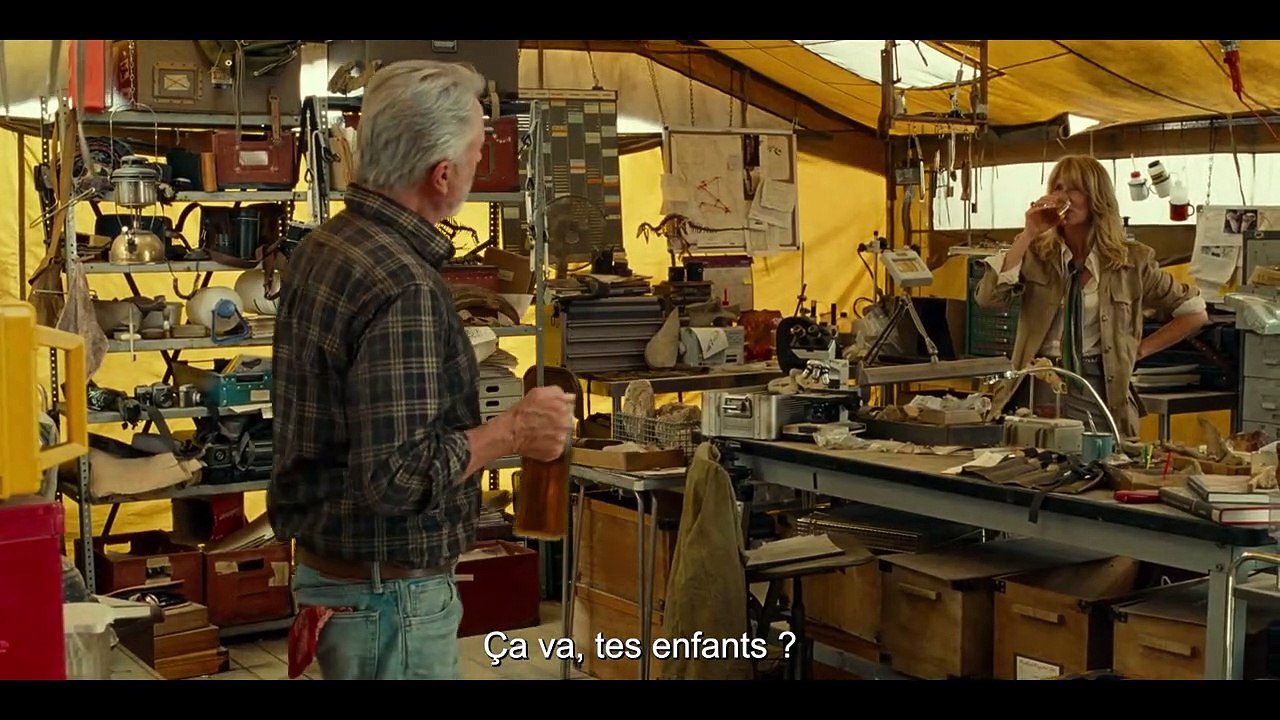 Jurassic World: Le Monde d'après EXTRAIT VO "Sattler propose à Grant de l'accompagner"