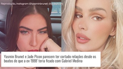 Yasmin Brunet detona Jade Picon em live: 'O nível da pessoa'