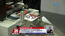 Pag-iimprenta ng LTO sa hanggang 11 milyong plaka, posibleng abutin ng isa't kalahating taon | 24 Oras
