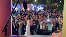 تامر حسني يخدع عروسة ويفاجئها بإحياء حفل زفافها