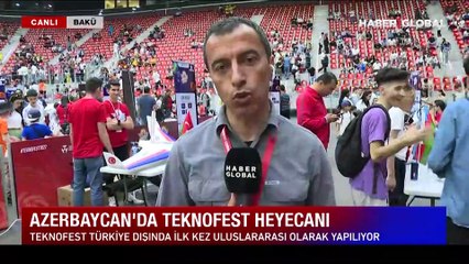 Azerbaycan'da TEKNOFEST coşkusu dördüncü gününde devam ediyor
