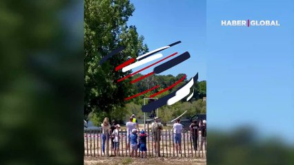 Fransa'da Manş Denizi'ni uçarak geçen mucit göle düşerek yaralandı