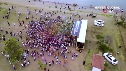 Elazığ’daki ‘Color Fest’ renkli görüntüler oluşturdu