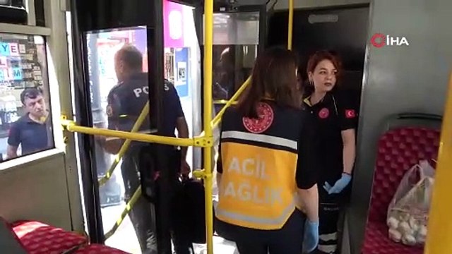 Halk otobüsündeki uyku krizi, ‘uyumak’ istediğini söyleyen yolcuyu ne polis ne de sağlık ekipleri ikna edemedi