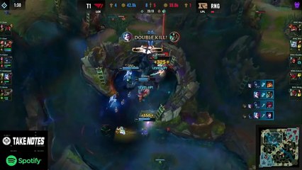 Jugadón de Faker para darle la victoria de T1 en el segundo mapa de la final del MSI 2022