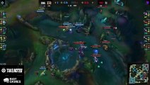 Teamfight que le dio la partida a RNG en el tercer mapa de la final del MSI 2022