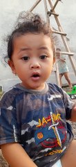 Child learn talk its so cute