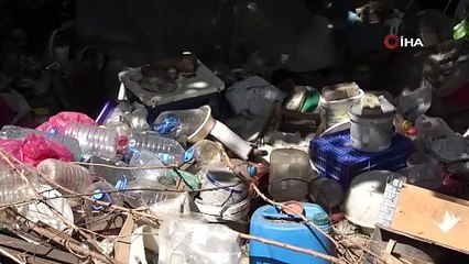 Çöp evden servet çıktı: Ekipler şoke oldu