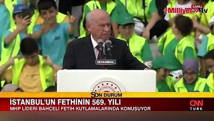 Bahçeli'den 'Millet Bahçesi' açıklaması: Atatürk Havalimanı'nda yıkım yok, ihya faaliyeti var