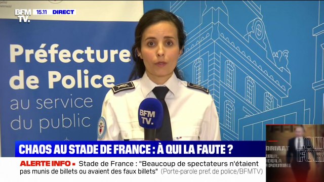 Enfants aspergés de gaz lacrymogène au Stade de France: la préfecture de Police déplore que des familles aient pu être indirectement touchées
