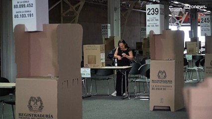 Primeira volta da eleição presidencial na Colômbia