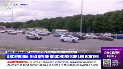 Fin de week-end de l'Ascension: 850km de bouchons sur les routes