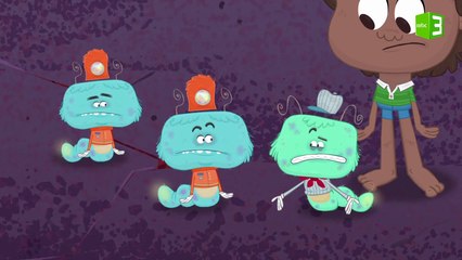 الديدان عالقة وسط الحمم البركانية