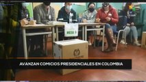 teleSUR Noticias 10:30 29-05: En Colombia avanzan comicios presidenciales