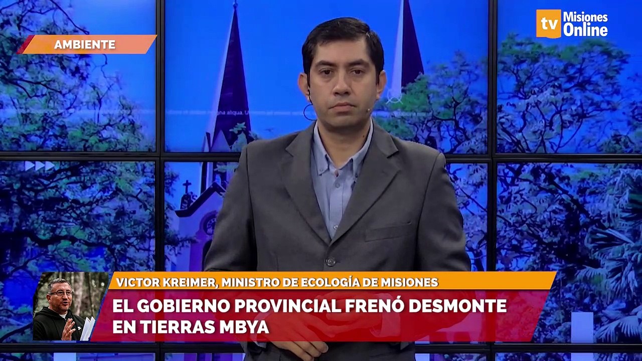 El gobierno provincial el desmonte en tierras mbya