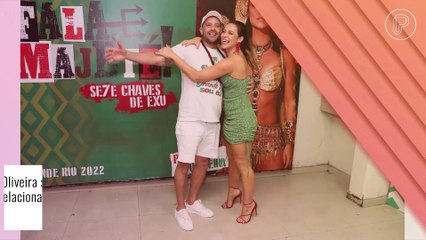 Paolla Oliveira se pronuncia sobre exposição de afeto com Diogo Nogueira: 'Sem precisar esconder nada'