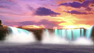 waterfall relaxing music | nature sound | feel the sound