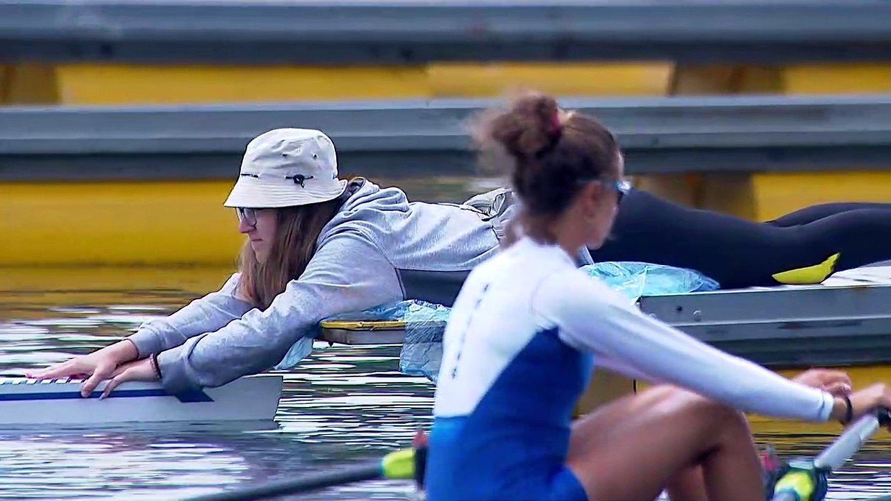 2022 World Rowing Cup I - Belgrade, Serbia - Lightweight Women's Double Sculls (LW2x) A-final