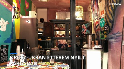 Orosz-ukrán étterem nyílt Párizsban, a béke jegyében
