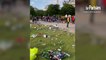 Paris : la place de la Nation remplie de déchets après le départ des fans de Liverpool