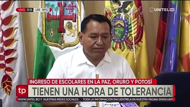 Se amplia el horarios de invierno para kínder, primaria y educación especial en La Paz, Oruro y Potosí