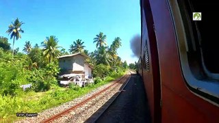 Sri Lanka Travel Coastal Railway Line Journey 2022