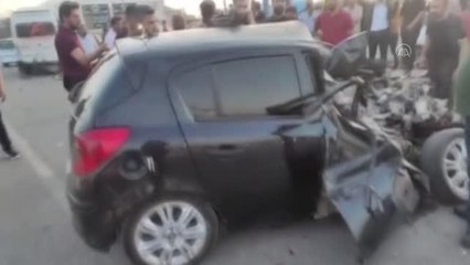 Bariyere çarpan otomobilin sürücüsü yaralandı