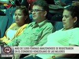 Más de 3 mil mujeres de Amazonas se registraron en el Congreso Venezuela Mujeres