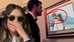 Amelia Warner couldn't hold back her tears as Jamie Dornan passionately looked at Dakota's photo