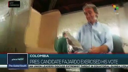 Sergio Fajardo voted with criticisms to the organization in charge of election control