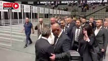 Beşiktaş'ta başkan adaylarından Fuat Çimen, Ahmet Nur Çebi'yi tebrik etti