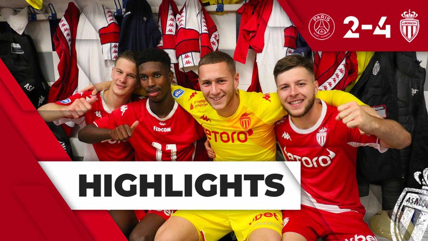 Vidéo - NOS U19 SONT EN FINALE - PARIS SG 2-4 AS MONACO