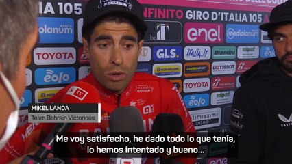 Landa: "Me voy satisfecho; he dado todo lo que tenía"
