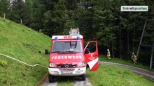 Almhütte in Alpbach stand in Flammen: Senner rettete 20 Kühe