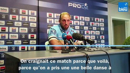 "On craignait ce match... On a eu du mal à se mettre dans le rythme mais le banc et sa fraîcheur ont apporté un second souffle"
